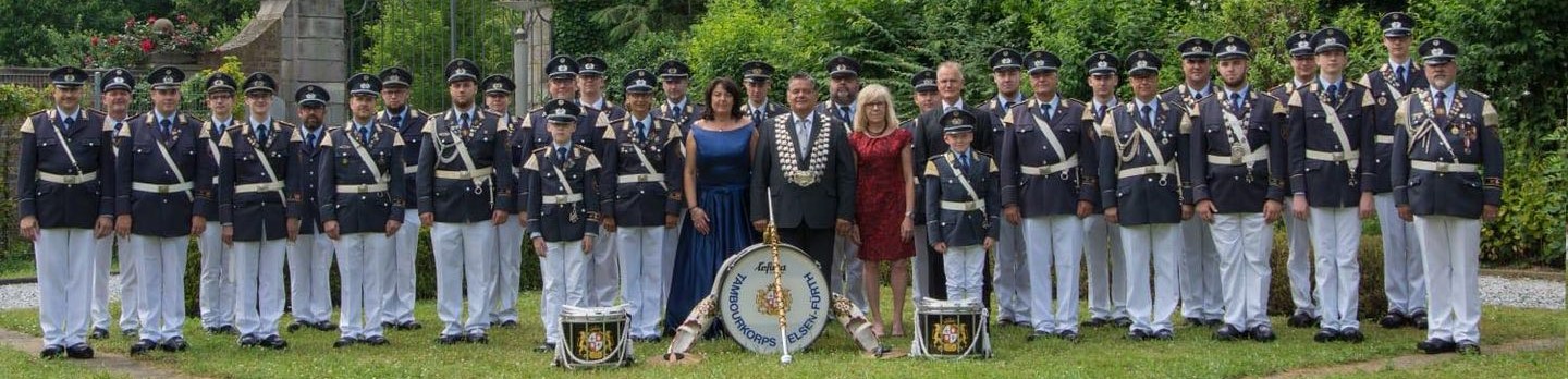 Tambourkorps Gruppenfoto